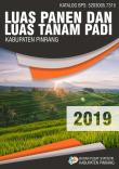 Harvested Area and Planted Area of Paddy in Pinrang Regency 2019