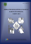 INDIKATOR KESEJAHTERAAN RAKYAT KABUPATEN PINRANG TAHUN 2011