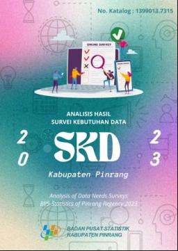 Analysis Of Data Needs Survey For BPS - Statistics Of Pinrang Regency 2023