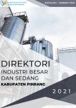 Direktori Industri Besar Dan Sedang Kabupaten Pinrang 2021