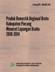 Produk Domestik Regional Bruto Kabupaten Pinrang Menurut Lapangan Usaha 2010-2014