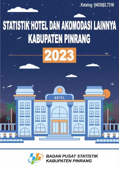 Statistik Hotel dan Akomodasi Lainnya Kabupaten Pinrang Tahun 2023